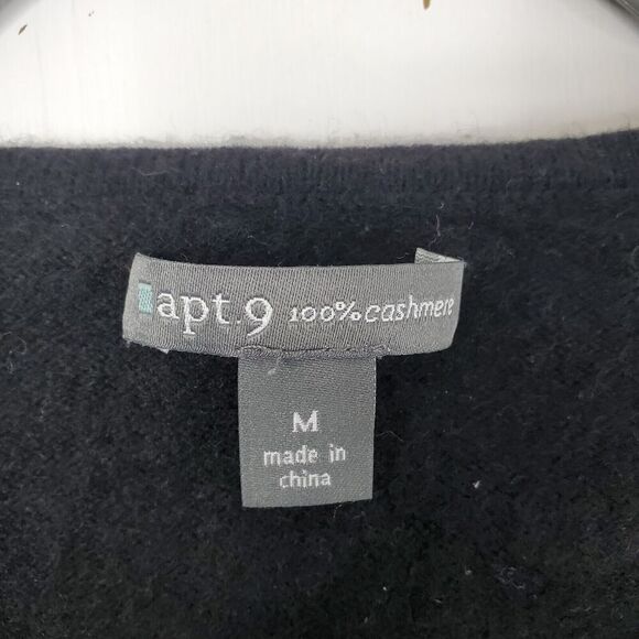 Apt. 9 Women's V-Neck Sweater - Dark Gray - Picture 4 of 7